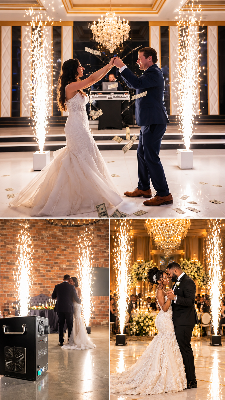 Cold Spark Rental Savannah GA wedding first dance